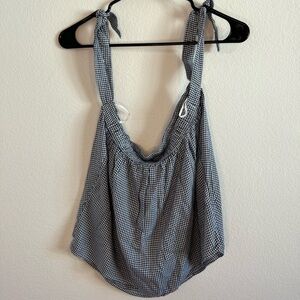 Hollister Women’s Plaid Off The Shoulder Top Size Small‎ NWT